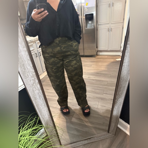 🎉AE Stretch Low Rise Baggy Utility Pant - W Large - Picture 3 of 13